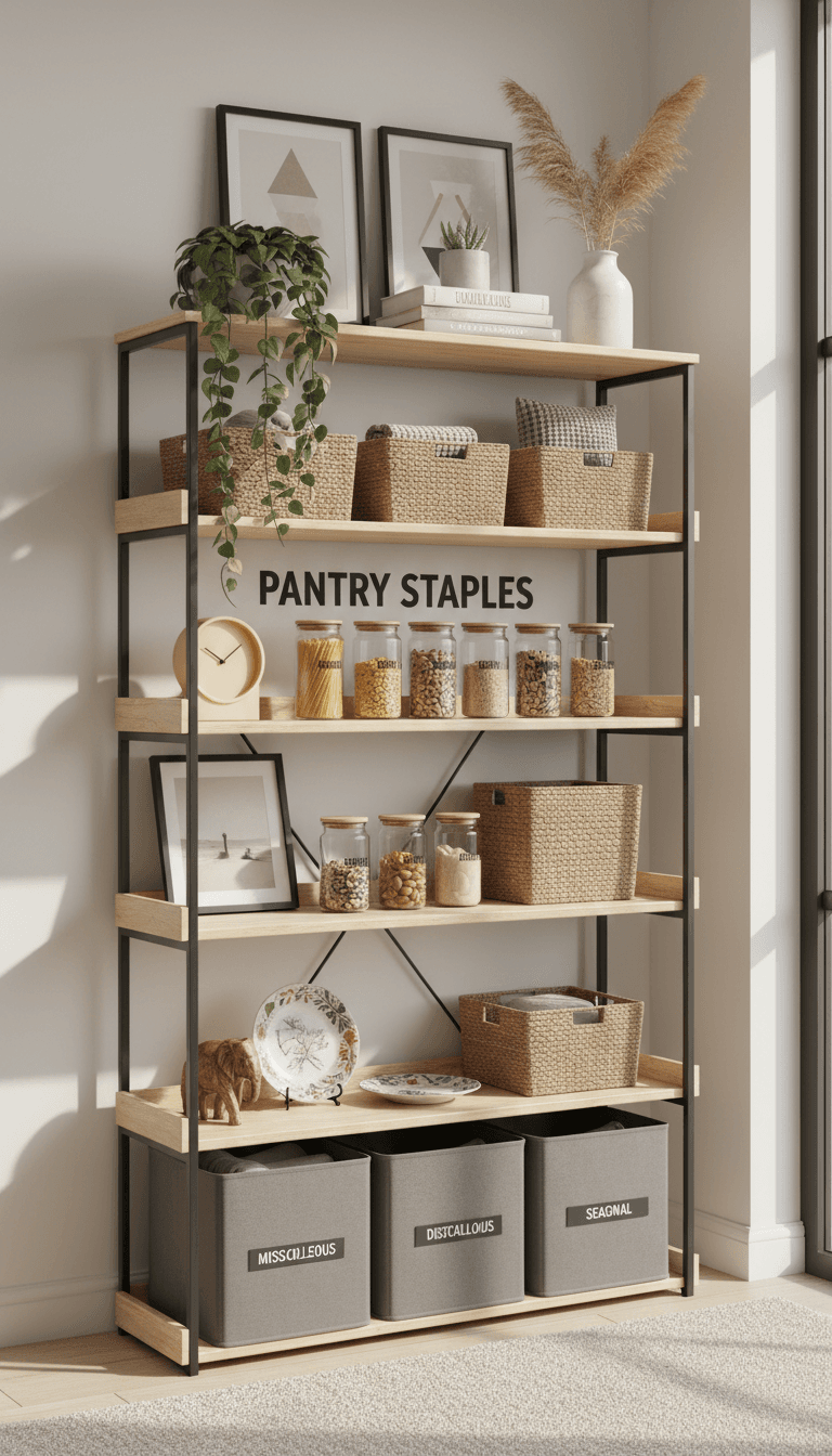 Storage furniture and decorative home organization solutions
