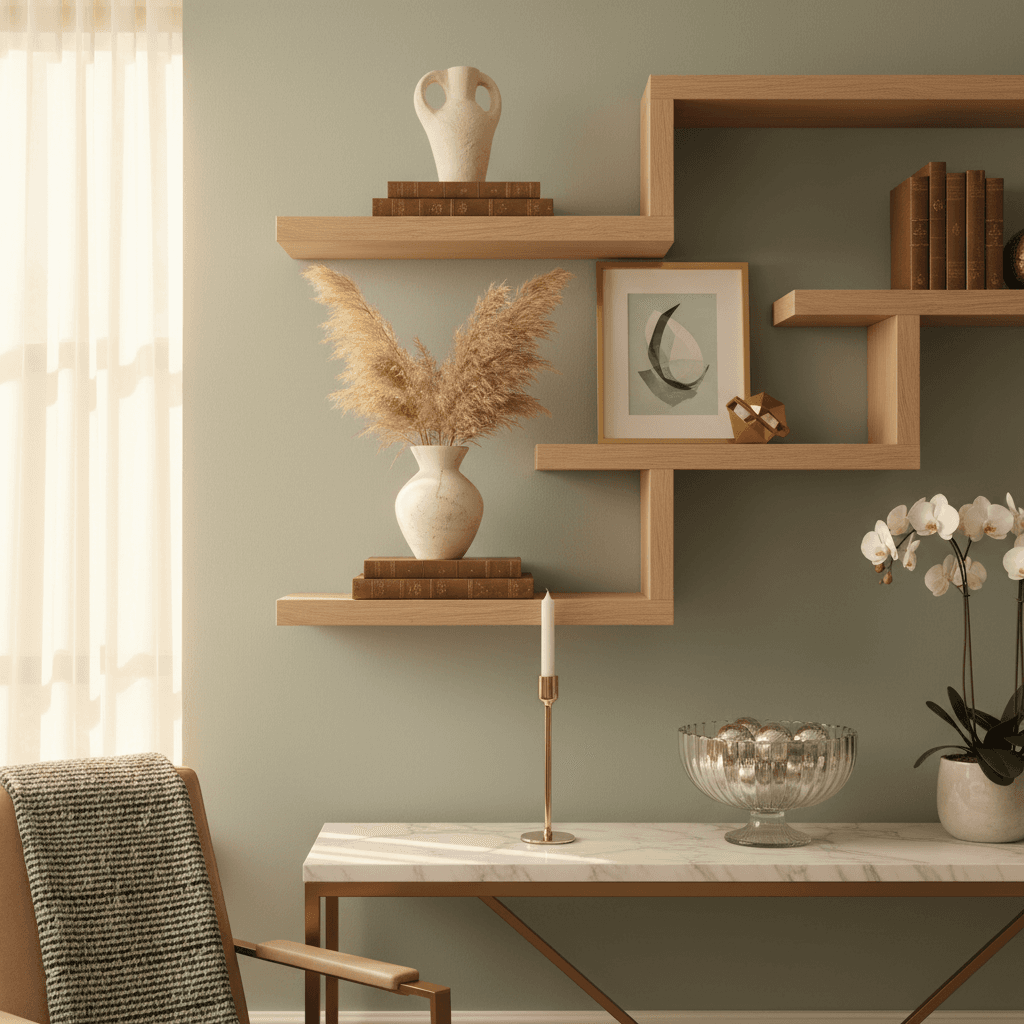 Stylish home decorations and finishing touches